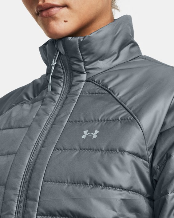 Women's UA Storm Insulated Jacket, Gray, pdpMainDesktop image number 3